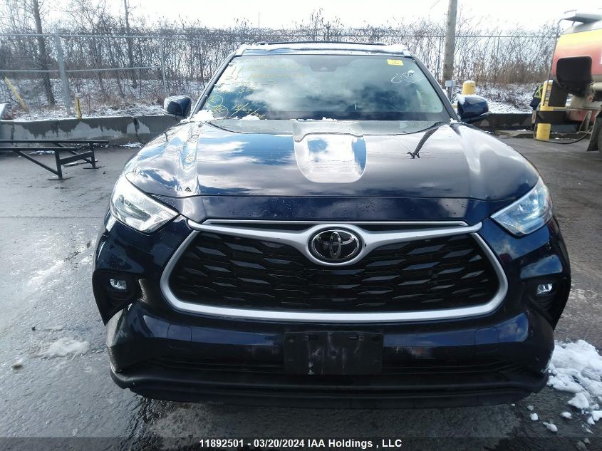 2021 Toyota Highlander Xle VIN: 5TDGZRBH2MS538827 Lot: 11892501