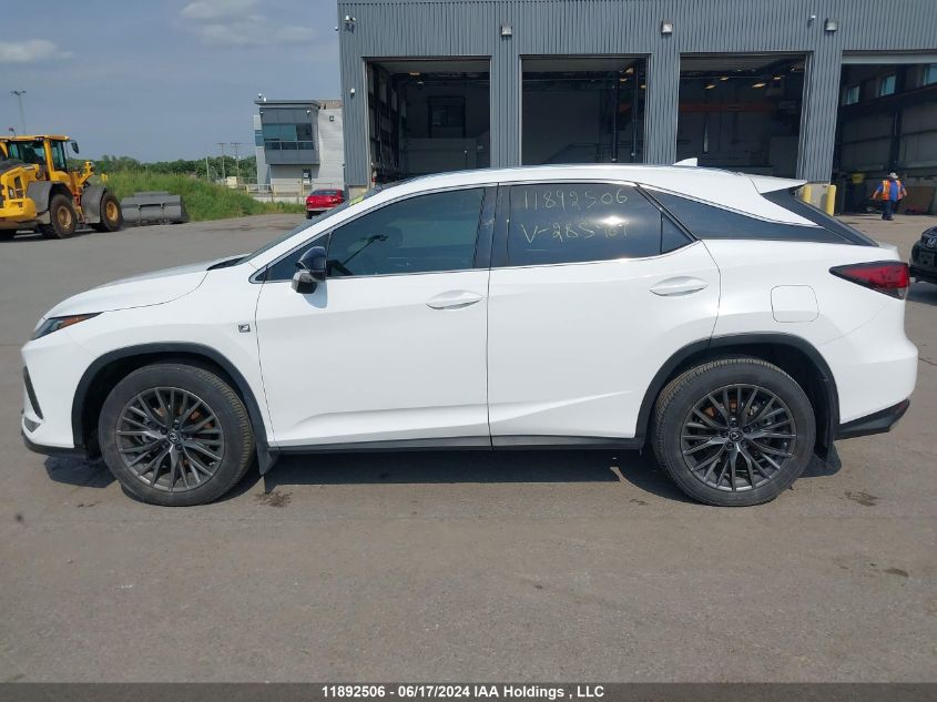 2021 Lexus Rx Rx 350 VIN: 2T2YZMDA9MC285467 Lot: 11892506