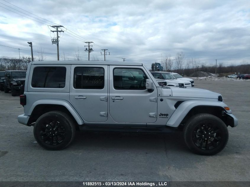 2022 Jeep Wrangler Unlimited High Altitude VIN: 1C4HJXEG4NW160501 Lot: 11892515