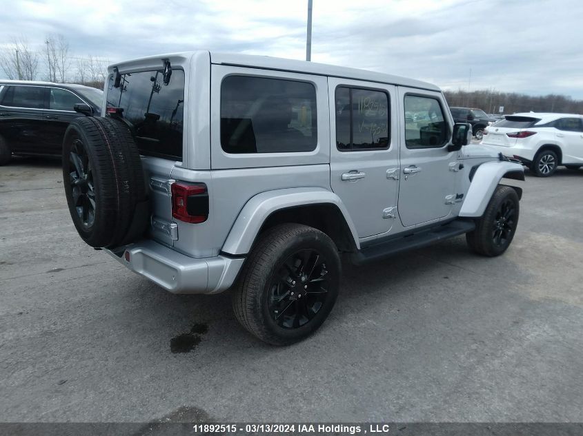 2022 Jeep Wrangler Unlimited High Altitude VIN: 1C4HJXEG4NW160501 Lot: 11892515