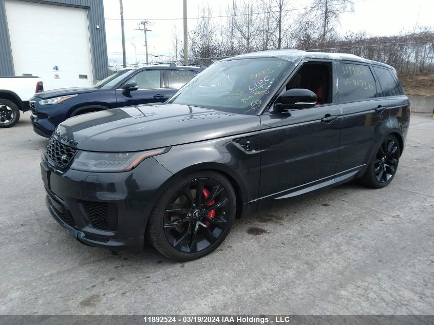 2019 Land Rover Range Rover Sport Hst VIN: SALWS2SU3KA867396 Lot: 11892524