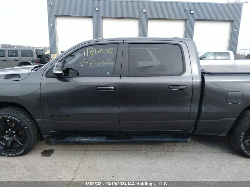 2022 Ram 1500 Sport VIN: 1C6SRFTT9NN205602 Lot: 11892538