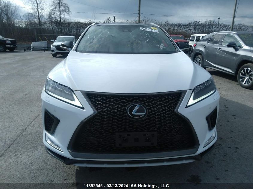 2020 Lexus Rx Rx 350 VIN: 2T2YZMDA3LC236067 Lot: 11892545