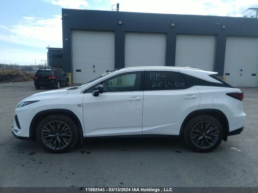 2020 Lexus Rx Rx 350 VIN: 2T2YZMDA3LC236067 Lot: 11892545