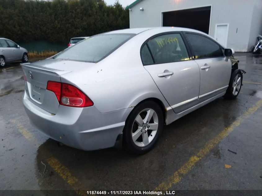 2008 Honda Civic Sdn Lx/Lx-Sr VIN: 2HGFA16568H018446 Lot: 11874449X