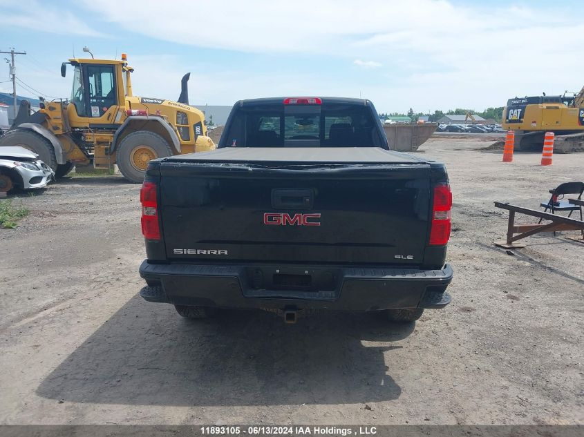 2017 GMC Sierra K1500 Sle VIN: 3GTU2MEC7HG290833 Lot: 11893105