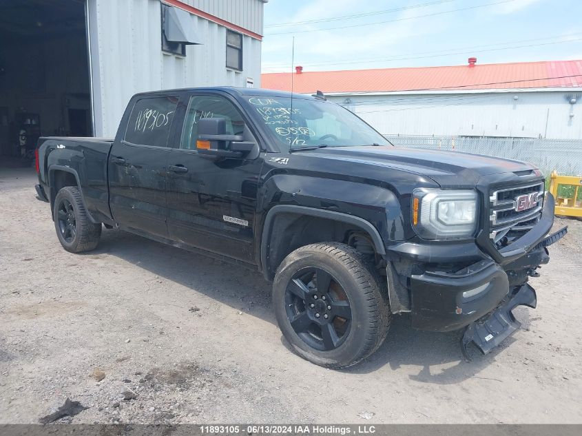 2017 GMC Sierra K1500 Sle VIN: 3GTU2MEC7HG290833 Lot: 11893105