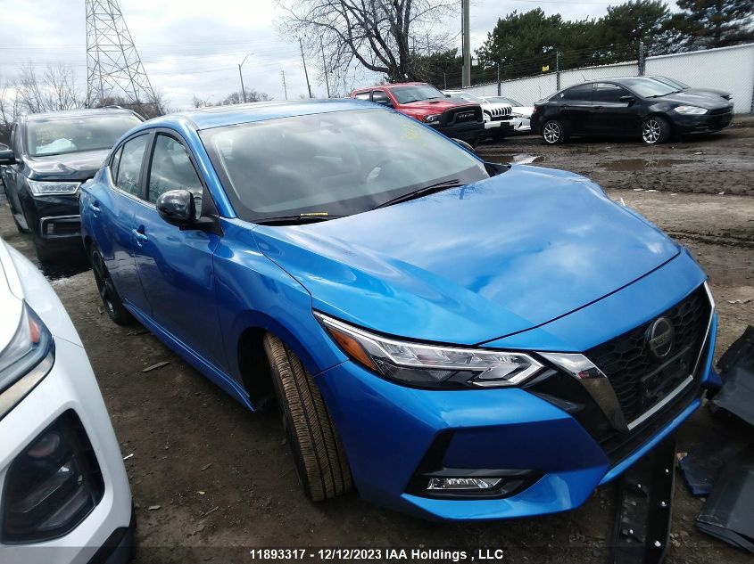 2021 Nissan Sentra Sr VIN: 3N1AB8DVXMY225186 Lot: 11893317