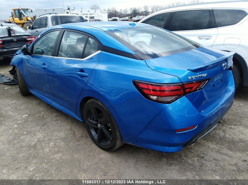 2021 Nissan Sentra Sr VIN: 3N1AB8DVXMY225186 Lot: 11893317