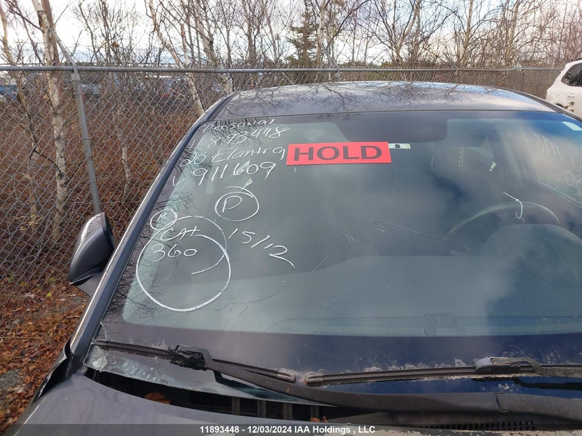 2020 Hyundai Elantra Sel/Value/Limited VIN: KMHD84LF1LU911609 Lot: 11893448