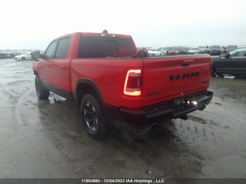 2022 Ram 1500 Rebel VIN: 1C6SRFLT9NN309507 Lot: 11893660