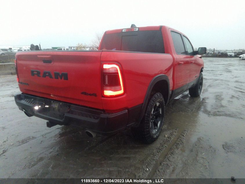 2022 Ram 1500 Rebel VIN: 1C6SRFLT9NN309507 Lot: 11893660