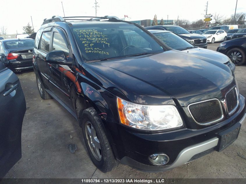 2006 Pontiac Torrent VIN: 2CKDL63F166162255 Lot: 11893794