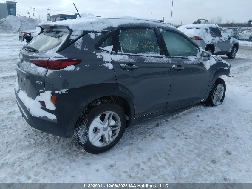 2021 Hyundai Kona VIN: KM8K1CAA3MU731031 Lot: 11893901