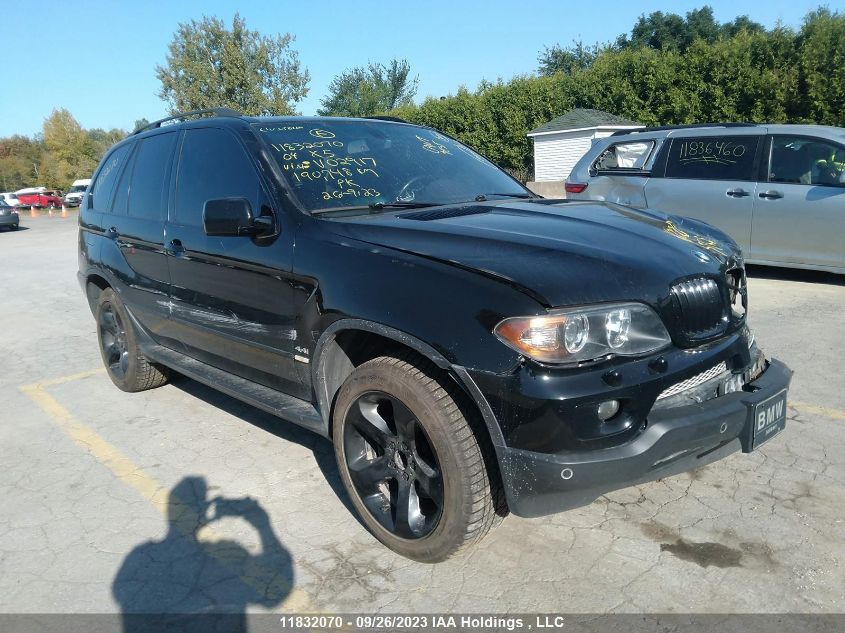 2004 BMW X5 4.4I VIN: 5UXFB53534LV02917 Lot: 11832070X