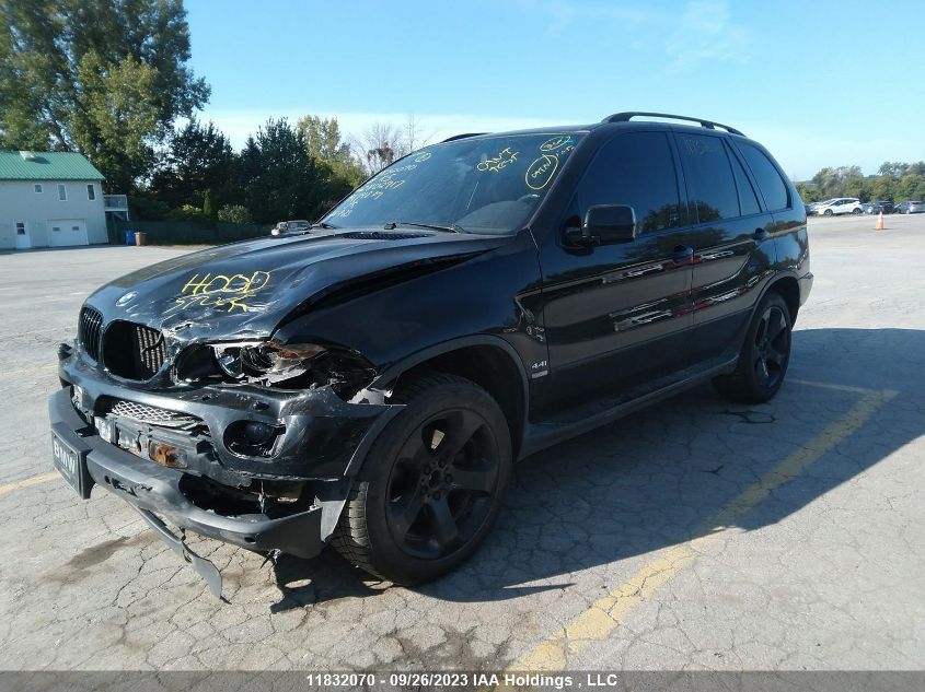 2004 BMW X5 4.4I VIN: 5UXFB53534LV02917 Lot: 11832070X