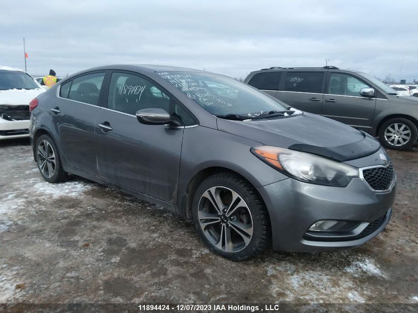 2014 Kia Forte Ex VIN: KNAFX4A89E5175324 Lot: 11894424