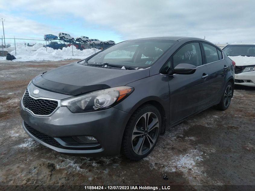 2014 Kia Forte Ex VIN: KNAFX4A89E5175324 Lot: 11894424