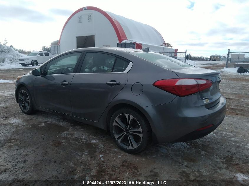 2014 Kia Forte Ex VIN: KNAFX4A89E5175324 Lot: 11894424