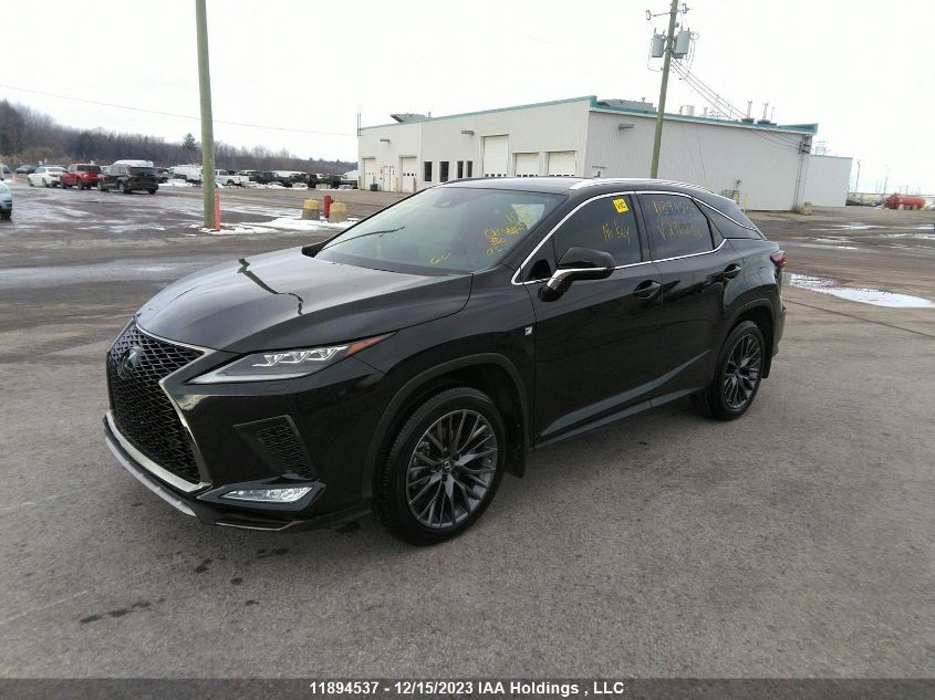 2021 Lexus Rx 350 F-Sport VIN: 2T2YZMDA1MC296236 Lot: 11894537