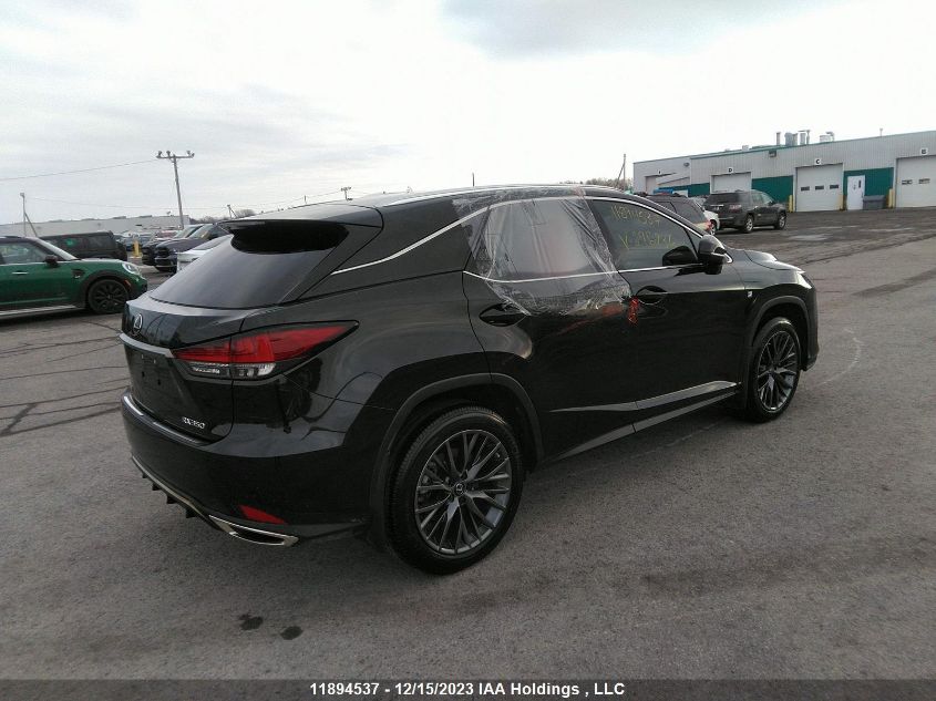 2021 Lexus Rx 350 F-Sport VIN: 2T2YZMDA1MC296236 Lot: 11894537