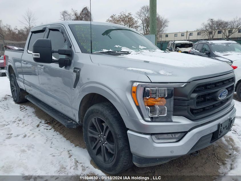 2022 Ford F-150 VIN: 1FTFW1E88NFB48110 Lot: 11894630