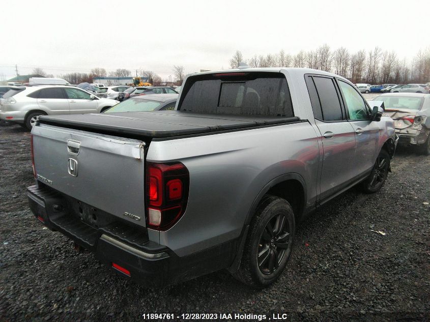 2017 Honda Ridgeline Sport VIN: 5FPYK3F10HB506530 Lot: 11894761