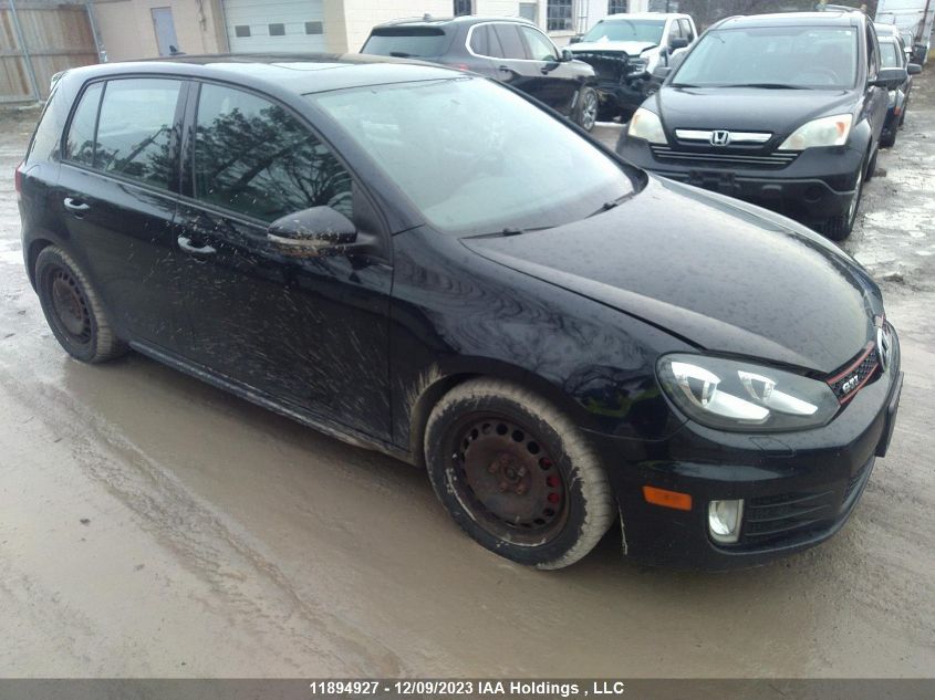 2011 Volkswagen Golf Gti VIN: WVWGV7AJ5BW139640 Lot: 11894927