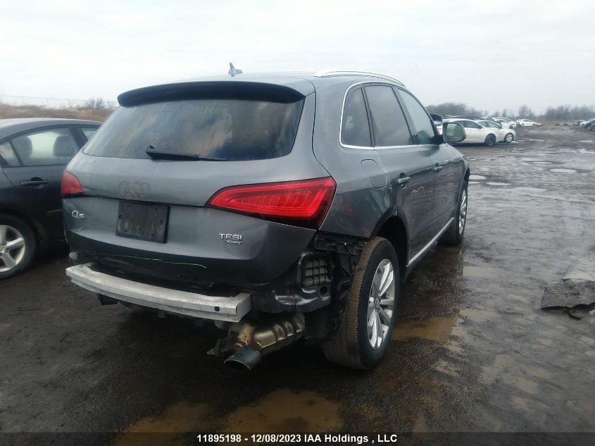 2014 Audi Q5 2.0L Technik VIN: WA1VFCFP1EA024393 Lot: 11895198