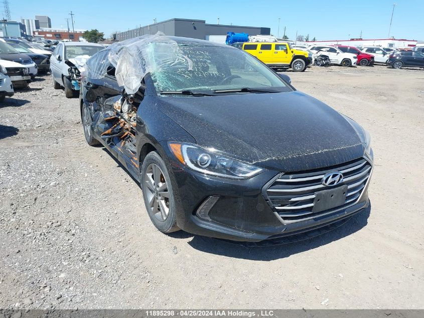 2018 Hyundai Elantra Sel/Value/Limited VIN: KMHD84LF1JU666808 Lot: 39241402