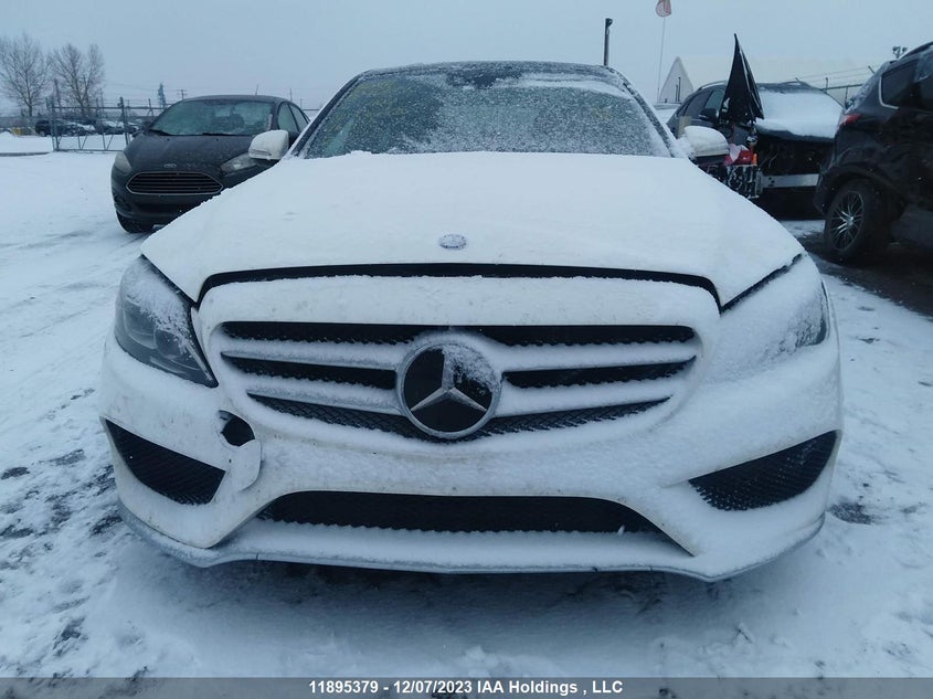 2015 Mercedes-Benz C-Class C 400 VIN: 55SWF6GBXFU006173 Lot: 11895379