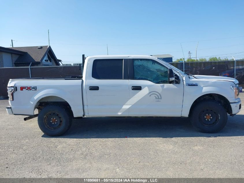 2019 Ford F150 Supercrew VIN: 1FTEW1E57KFC67814 Lot: 11895681