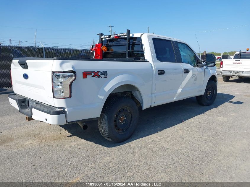 2019 Ford F150 Supercrew VIN: 1FTEW1E57KFC67814 Lot: 11895681