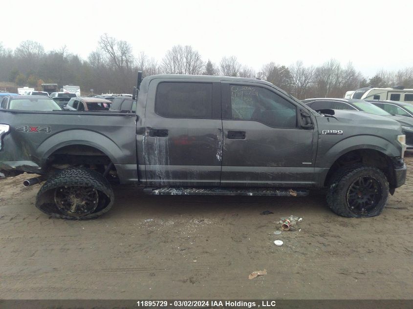 2016 Ford F150 Supercrew VIN: 1FTEW1EP4GFC02069 Lot: 11895729