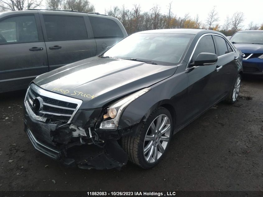 2014 Cadillac Ats Luxury Rwd VIN: 1G6AB5SX8E0115834 Lot: 11862083X