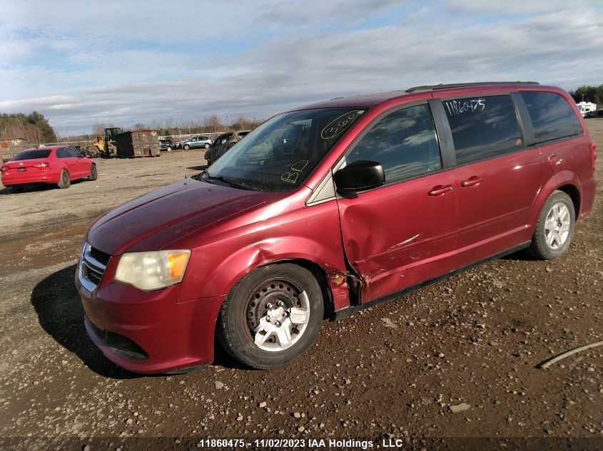 2011 Dodge Grand Caravan Sxt VIN: 2D4RN4DG5BR705296 Lot: 11860475X