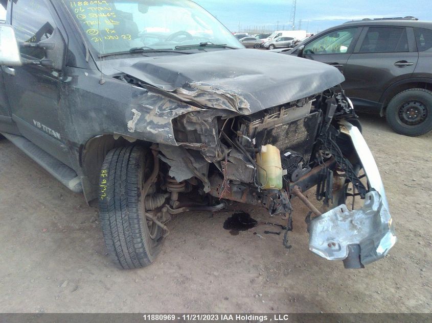 2006 Nissan Titan Le VIN: 1N6BA07B56N534665 Lot: 11880969X