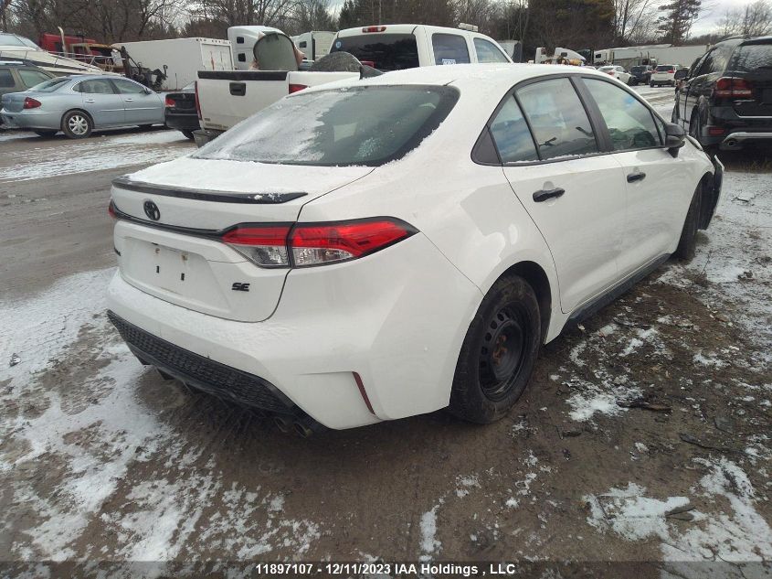 2021 Toyota Corolla Se VIN: 5YFB4MBE1MP058823 Lot: 11897107