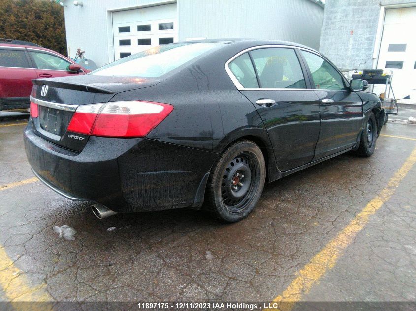 2015 Honda Accord Sedan Sport VIN: 1HGCR2F52FA808727 Lot: 42404324