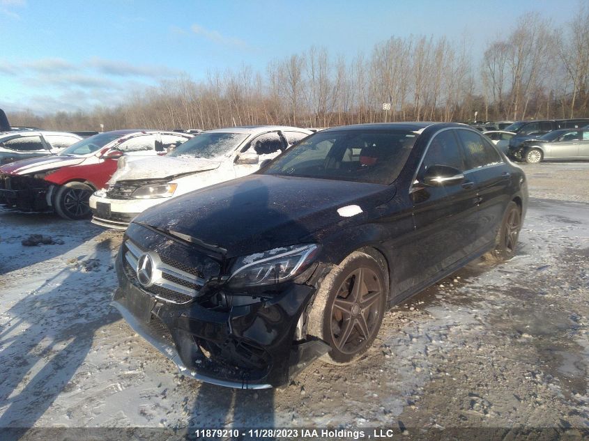 2015 Mercedes-Benz C-Class C 300 VIN: 55SWF4KB8FU016017 Lot: 11879210X