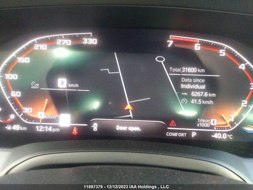 2022 BMW 3 Series 330I xDrive VIN: 3MW5R7J06N8C73604 Lot: 11897379