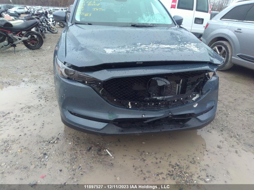 2020 Mazda Cx-5 Grand Touring VIN: JM3KFBDM6L0800118 Lot: 11897527