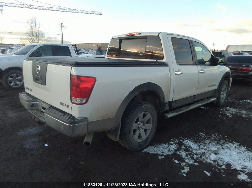 2007 Nissan Titan Le VIN: 1N6AA07B27N211672 Lot: 11883120X