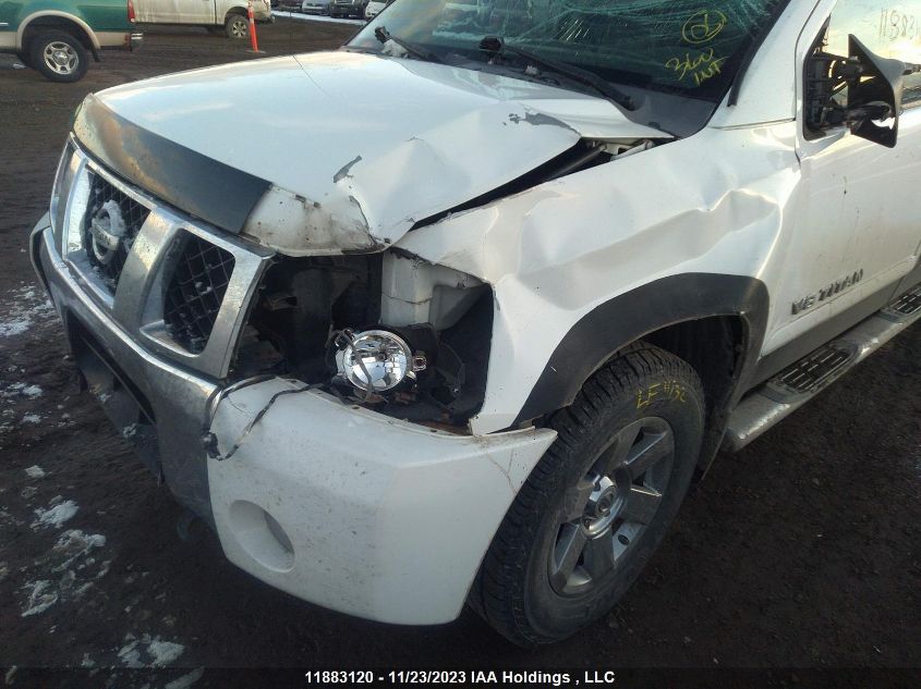 2007 Nissan Titan Le VIN: 1N6AA07B27N211672 Lot: 11883120X