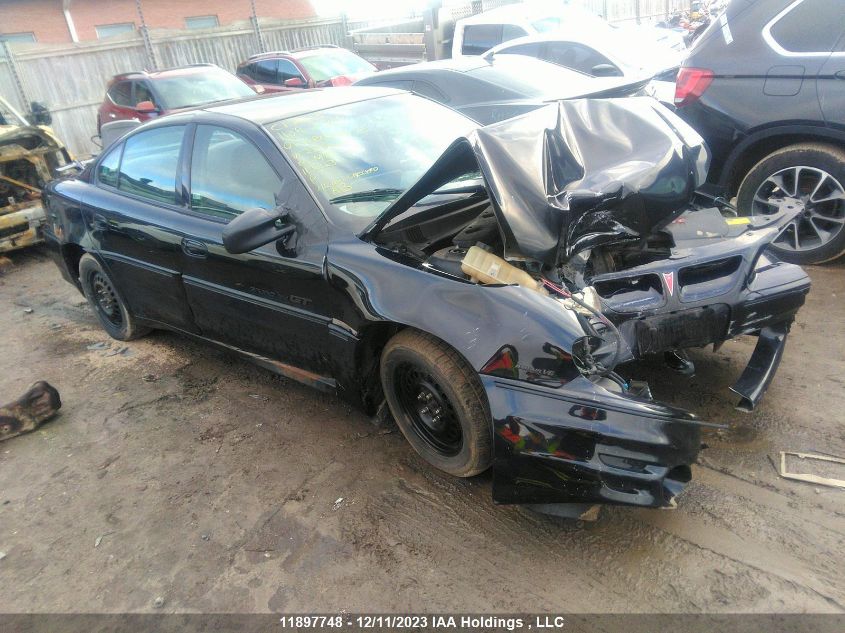 2001 Pontiac Grand Am Gt VIN: 1G2NW52E41C235144 Lot: 11897748