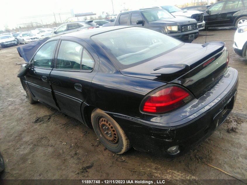 2001 Pontiac Grand Am Gt VIN: 1G2NW52E41C235144 Lot: 11897748