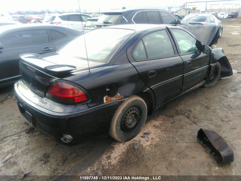 2001 Pontiac Grand Am Gt VIN: 1G2NW52E41C235144 Lot: 11897748