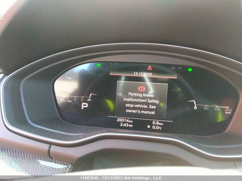 2023 Audi Sq5 Sportback VIN: WA134AFY3P2090113 Lot: 11897840