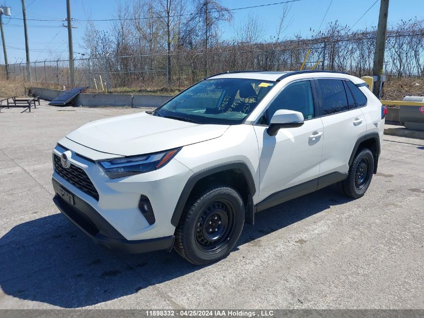 2022 Toyota Rav4 Xle/Xle Premium VIN: 2T3R1RFV6NW313116 Lot: 11898332