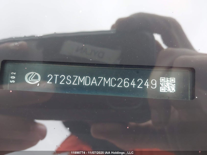 2T2SZMDA7MC264249 2021 LEXUS RX photo no. 9